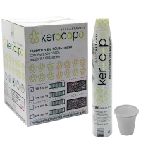 Copo Plastico Kerocopo Agua 150ml Branco