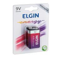 Pilha Bateria Elgin 9v Recarregavel