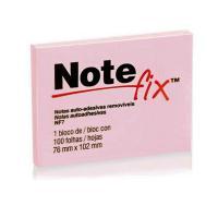 Bloco Adesivo 3m 76x102 Rosa Claro Note Fix