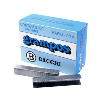 Grampo 9/14 Bacchi Galvanizado 5000un