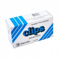 Clips 1/0(0) Bacchi Niquelado 500 Gr 770 Un