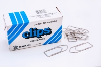 Clips 12/0 Bacchi Niquelado 500 Gr 105 Un